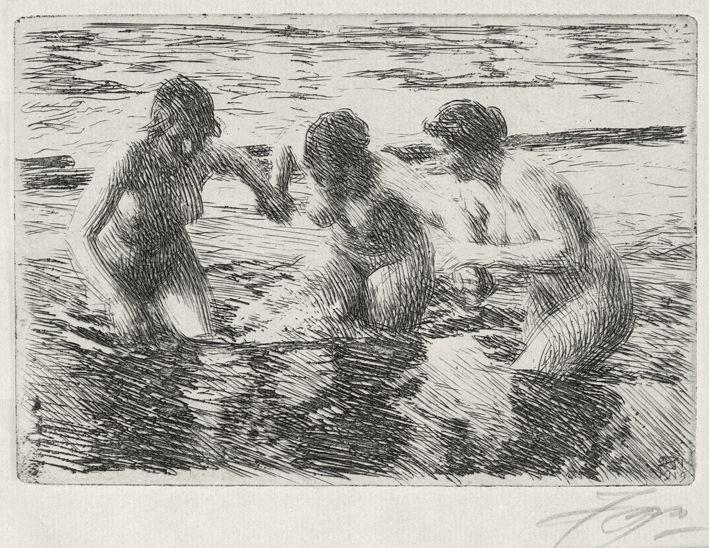  安德斯·莱奥纳德·佐恩 Anders Leonard Zorn —— 佐恩(素描) (22)